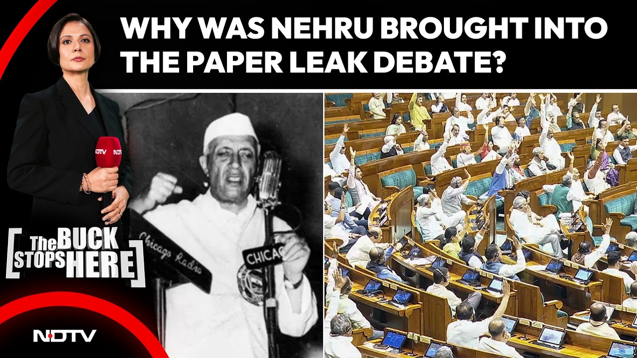 Why Was Nehru Brought Into the Paper Leak Debate? Big Face-Off