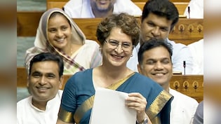 संसद में प्रि&zwj;यंका के 'गौमूत्र व&zwj;िशेषज्ञ' वाले बयान पर क्&zwj;यों छिड़ा विवाद, क&zwj;िसकी ओर था इशारा?