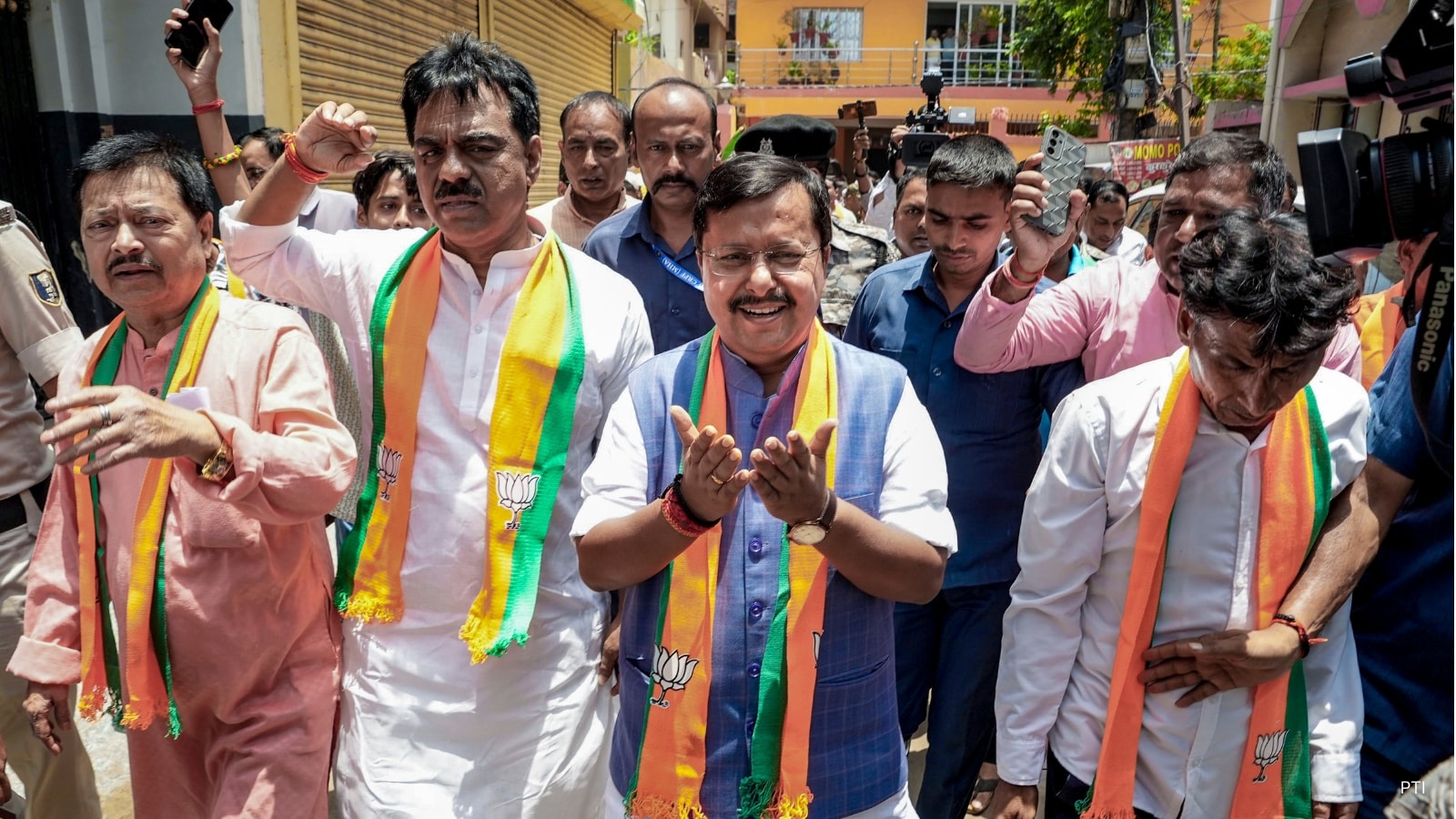 Nitin Nabin campaigns for Bankipur assembly bypoll Nitin Nabin campaigns for Bankipur assembly bypoll