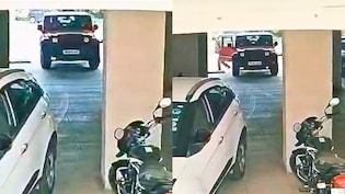 CCTV Emerges After Gurugram Thar Driver Runs Over Domestic Worker