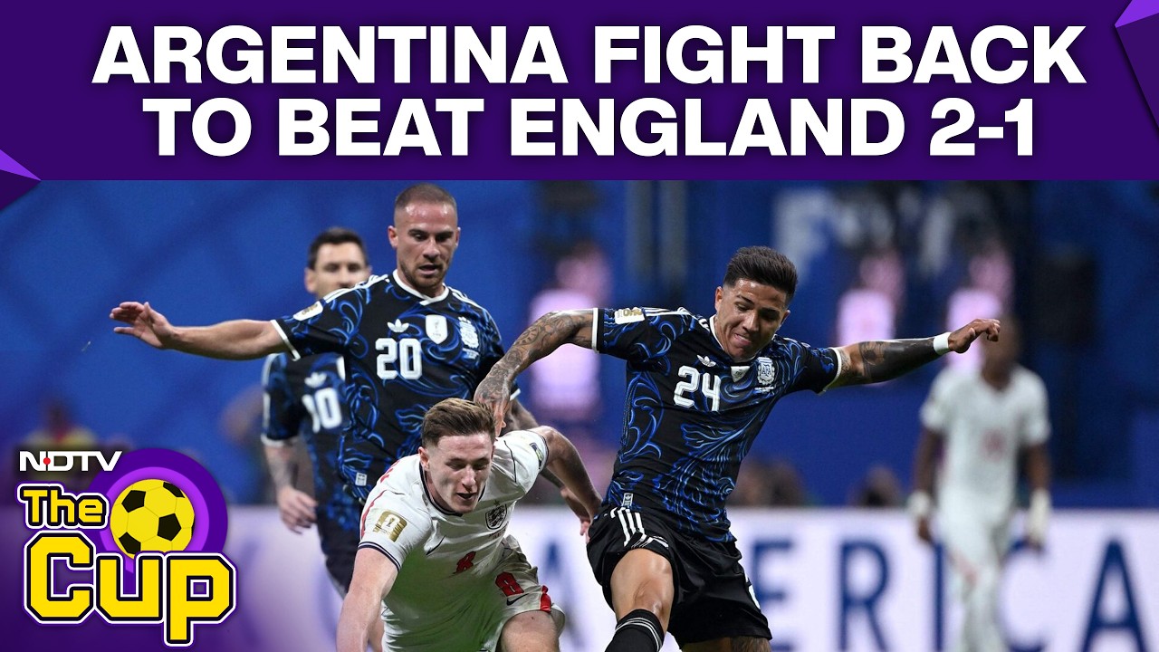 Argentina Fight Back to Beat England 2-1, Storm Into World Cup Final