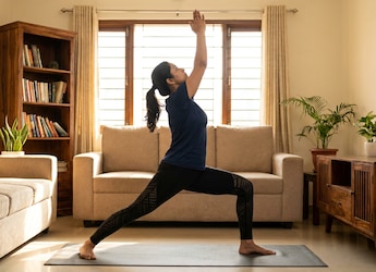 Virabhadrasana I: How The Warrior I Pose Can Undo Desk Stiffness And Improve Posture