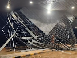 Video: Roof Collapses At Ratnagiri Railway Station In Maharashtra Amid Heavy Rain