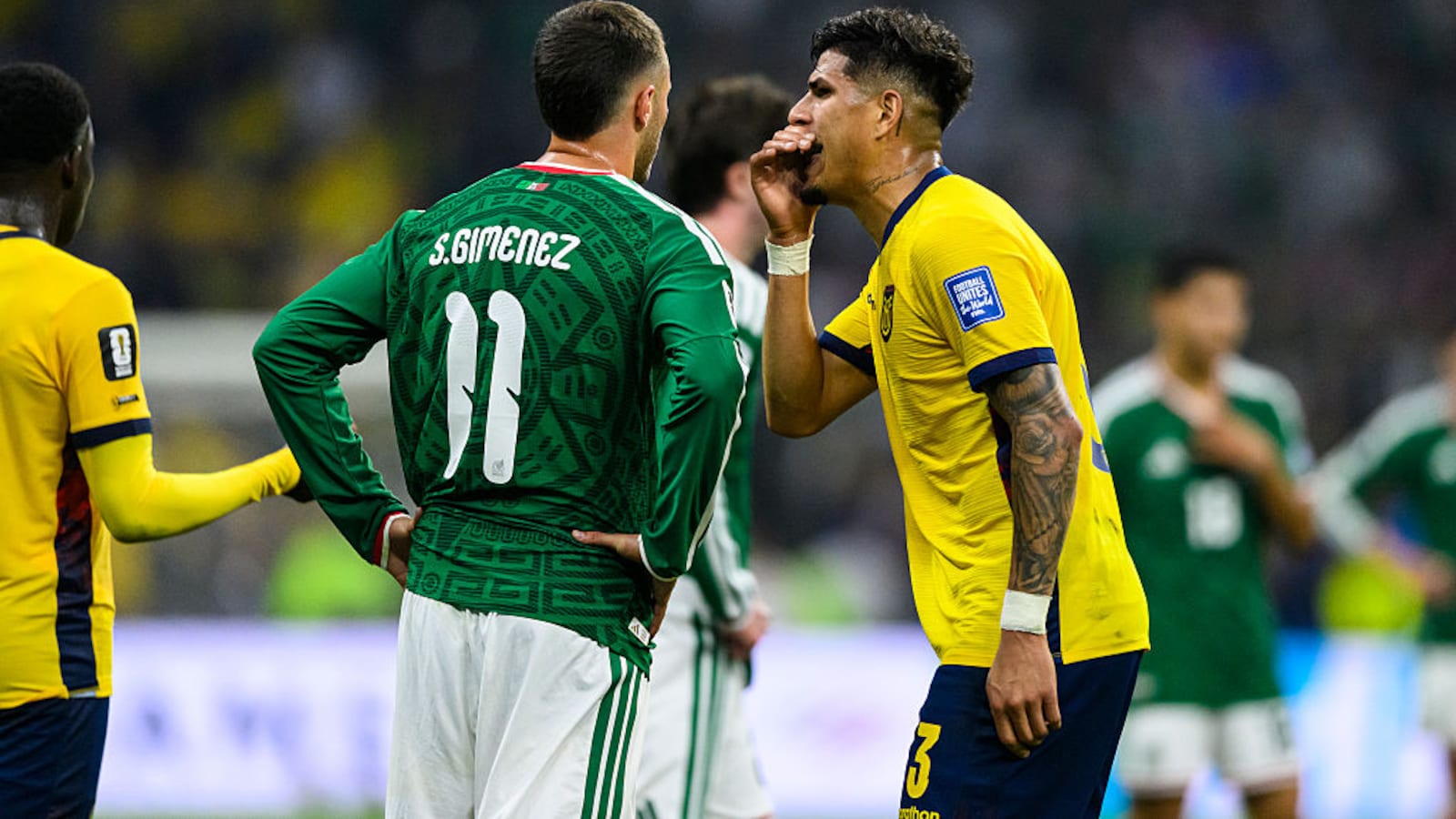 Ecuadors Piero Hincapie Becomes 2nd Player To Get Red Card For Covering Mouth At World Cup