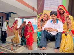 Three Sisters Marry The Same Man In UP's Amroha, Viral Wedding Videos Spark Debate