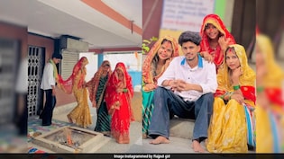 Three Sisters Marry The Same Man In UP's Amroha, Viral Wedding Videos Spark Debate