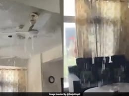 "Indoor Waterfall": Water Gushes Through Ceiling Of High-Rise Flat In Delhi, Internet Outraged