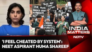 'I Feel Cheated by the System': NEET Aspirant Huma Shareef Breaks Down on NDTV