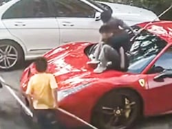 Kids Scratch Rs 5.04 Crore Ferrari While Playing, Owner Drags Parents To Court