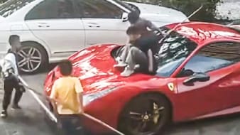 Kids Scratch Rs 5.04 Crore Ferrari, Owner Drags Parents To Court