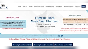 COMEDK 2026 Mock Seat Allotment To Be OUT Soon; Check Direct Link, Next Steps And Key Dates