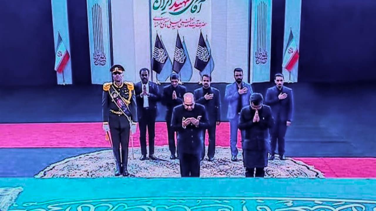 Khamenei Funeral: Bihar Governor Represents India, Pays Final Tributes To Late Supreme Leader
