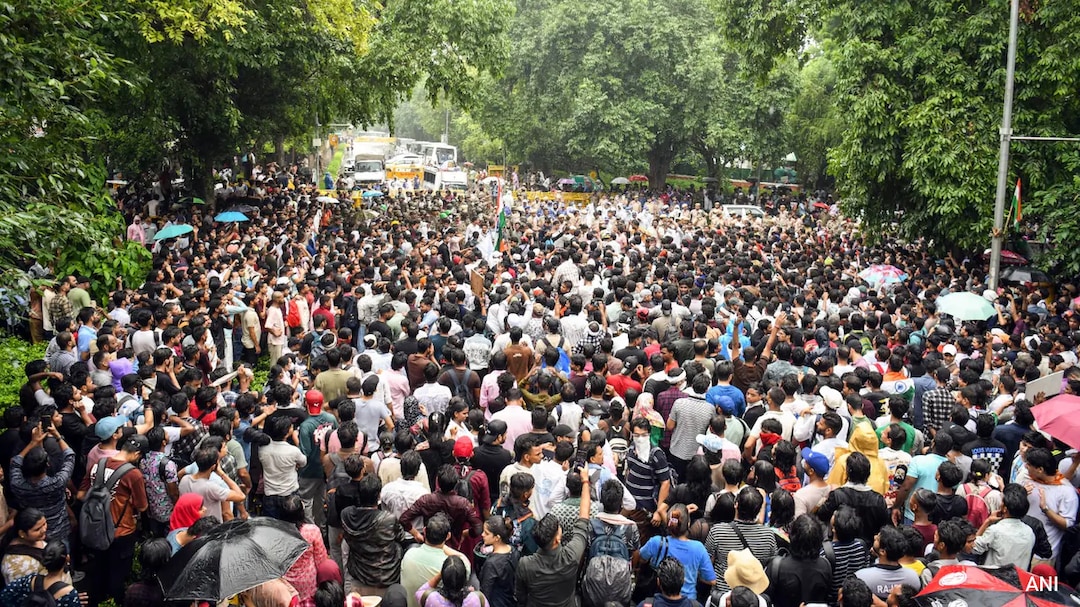 CJP Protest Highlights: Education Minister Dharmendra Pradhan Sends Resignation To PM Modi