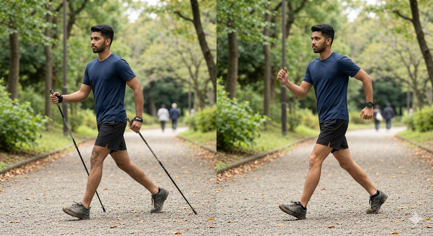Both methods contribute positively to physical health
