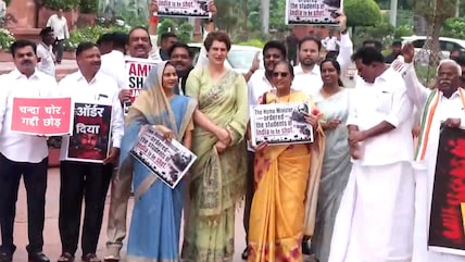 Opposition Protests In Parliament Complex, Demands Debate On Pellet Gun Use