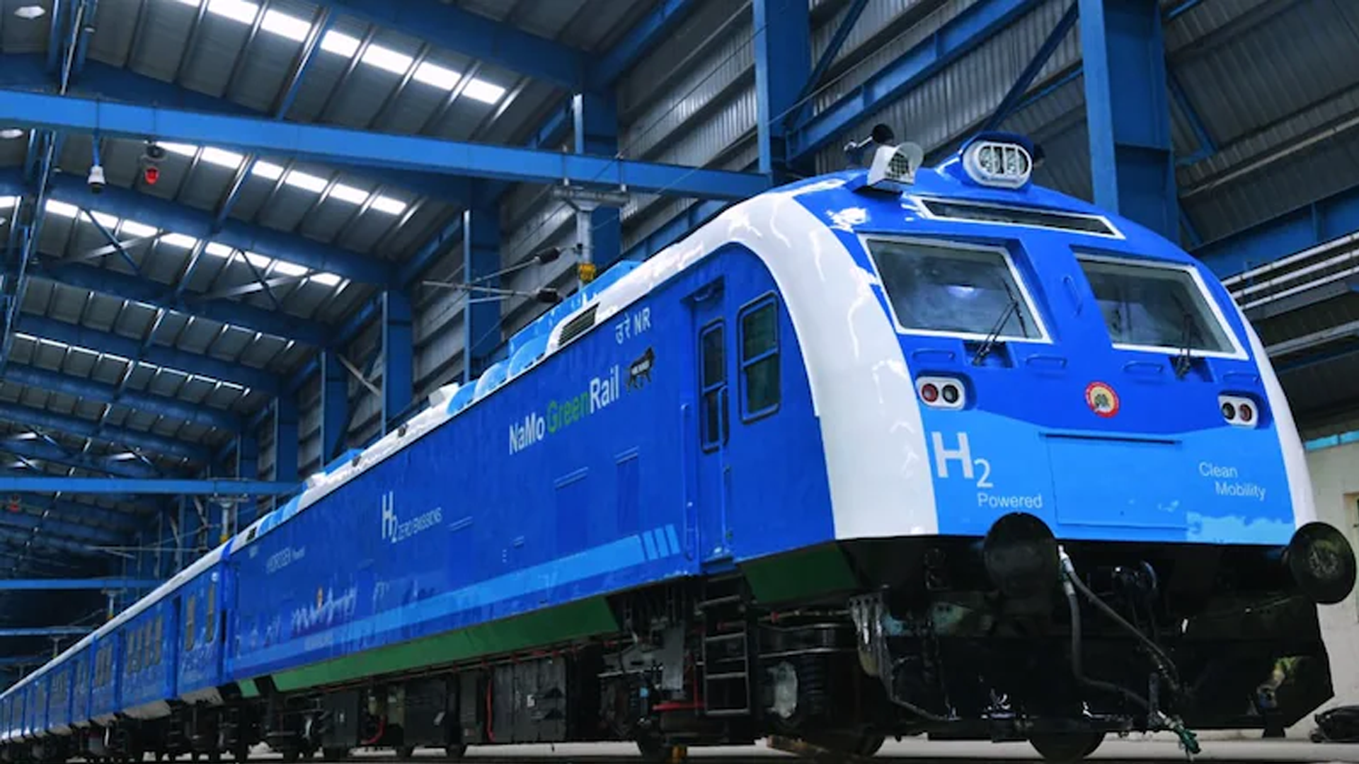 India's First Hydrogen Train Flagged Off, PM Modi Launches Green Rail Revolution