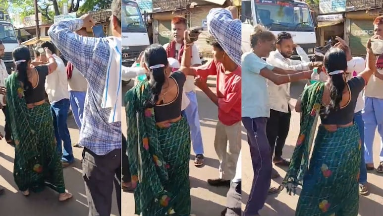 शिवपुरी में हाई-वोल्टेज ड्रामा, पॉक्सो के आरोपी की चप्पलों से पिटाई; शादी की चल रही थी तैयारियां