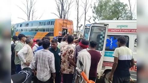 भरतपुर में आगरा-जयपुर हाईवे पर बड़ा हादसा, स्लीपर बस में घुसी रोडवेज, 12 से अधिक घायल