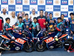 TVS Apache RR 200 Mini Revealed: A 90 Kg Race Bike Built For Young Riders