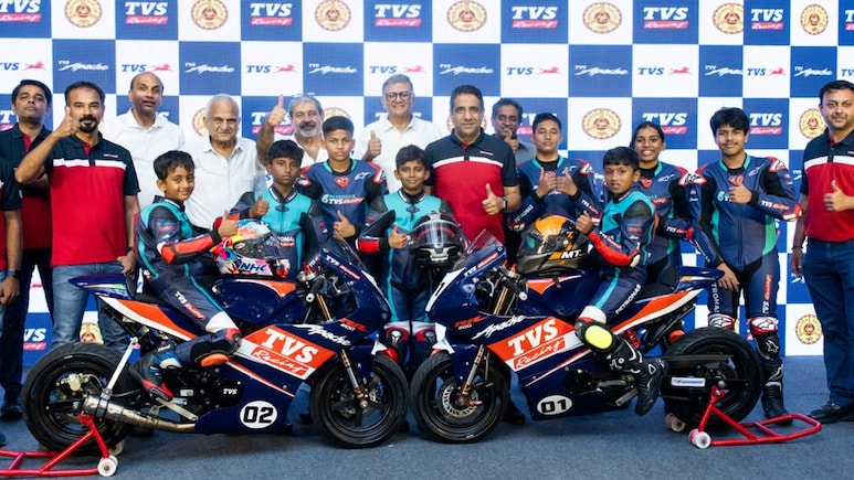 TVS Apache RR 200 Mini Revealed: A 90 Kg Race Bike Built For Young Riders