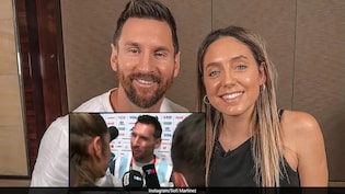 Lionel Messi Greets Reporter Sofi Martinez Amid 'Rumours', Stumps Everyone With His Comment