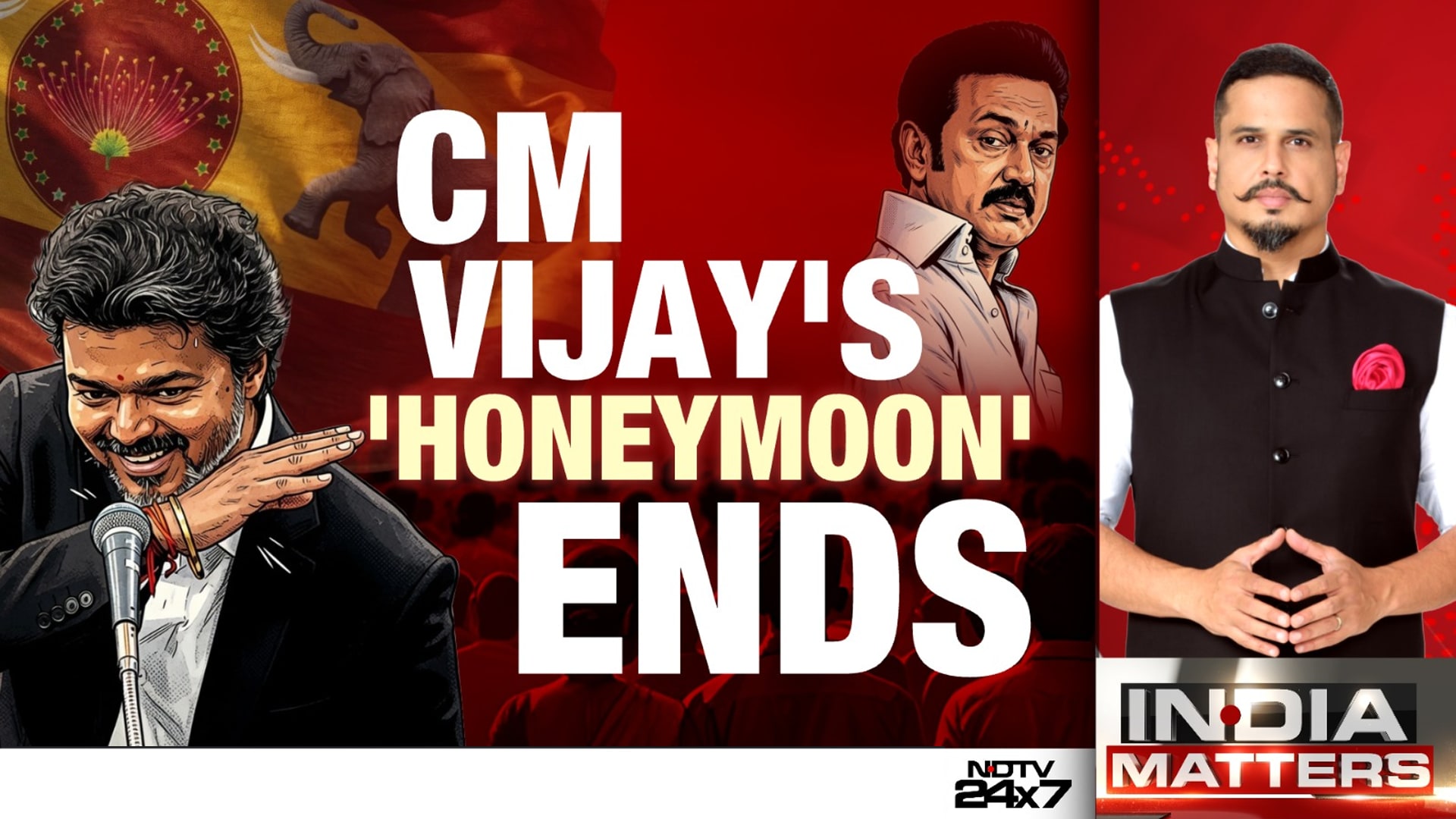 Vijay's Honeymoon Over? Arrests, Defections & Political War Rock Tamil Nadu
