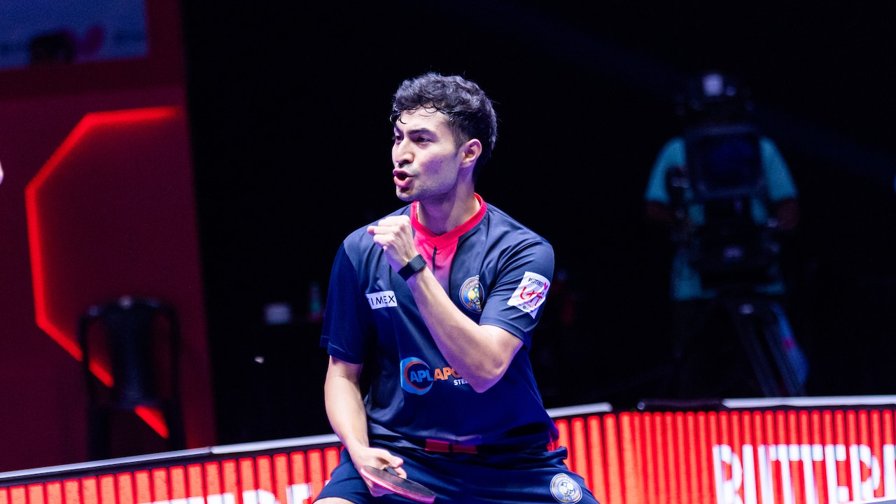 Payas Jain Shines As Ahmedabad APL Pipers Record 3-2 Win vs U Mumba In UTT