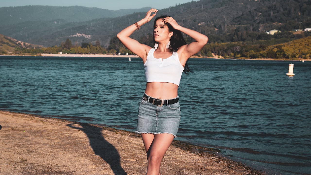 How comfortable are stretch denim skirts as compared to regular denim
