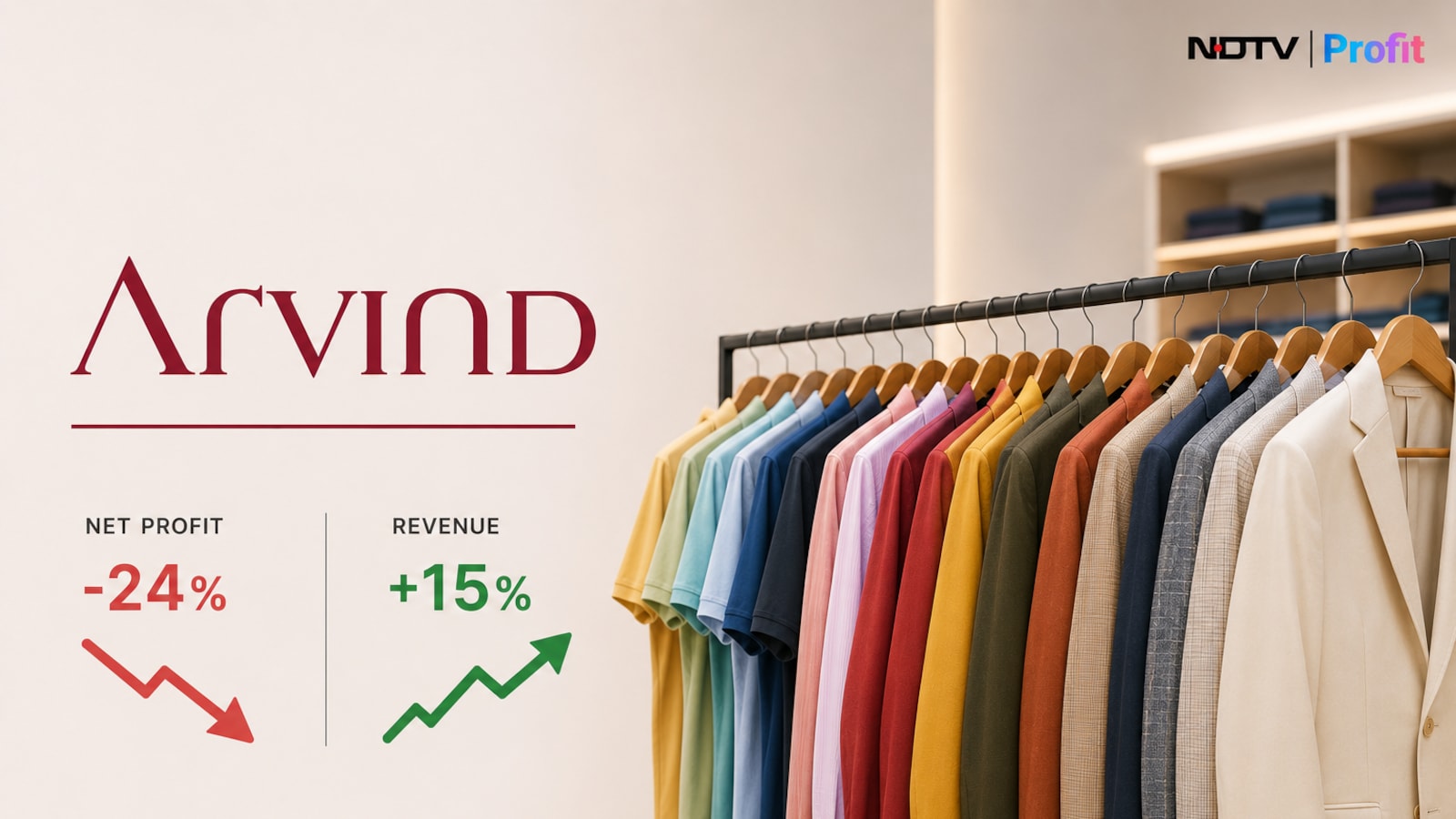 Arvind Fashions Sees Mixed Q1 Results, Net Profit Drops 24% Amid Revenue Growth