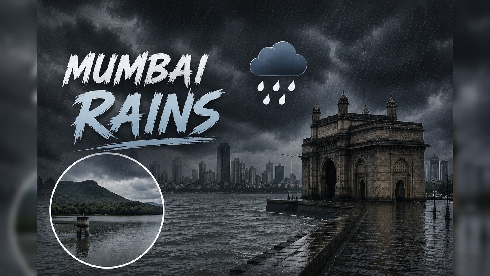 Mumbai lake water levels rise amid heavy monsoon rain; IMD issues red/orange alerts