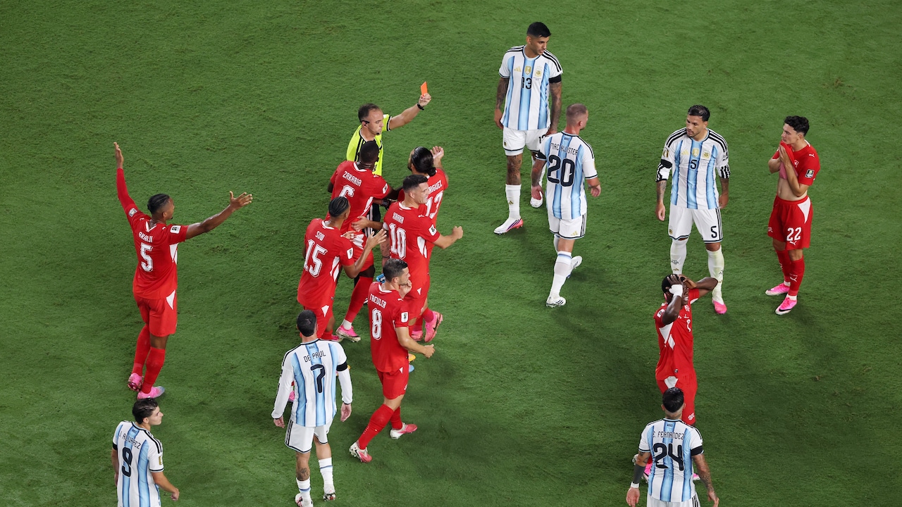 FIFA World Cup: Breel Embolo Red Card Explained As Controversial VAR Call Rescues Argentina Again