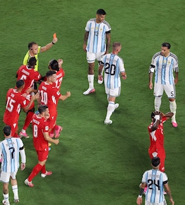 FIFA World Cup: Breel Embolo Red Card Explained As Controversial VAR Call Rescues Argentina Again