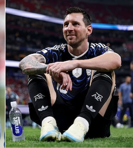 Emotional Lionel Messi Pays Tribute To Diego Maradona As Argentina Reach World Cup Final