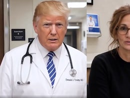 Trump Posts AI Video Of Him As Doctor, Mocks Celebrities Like Julia Roberts