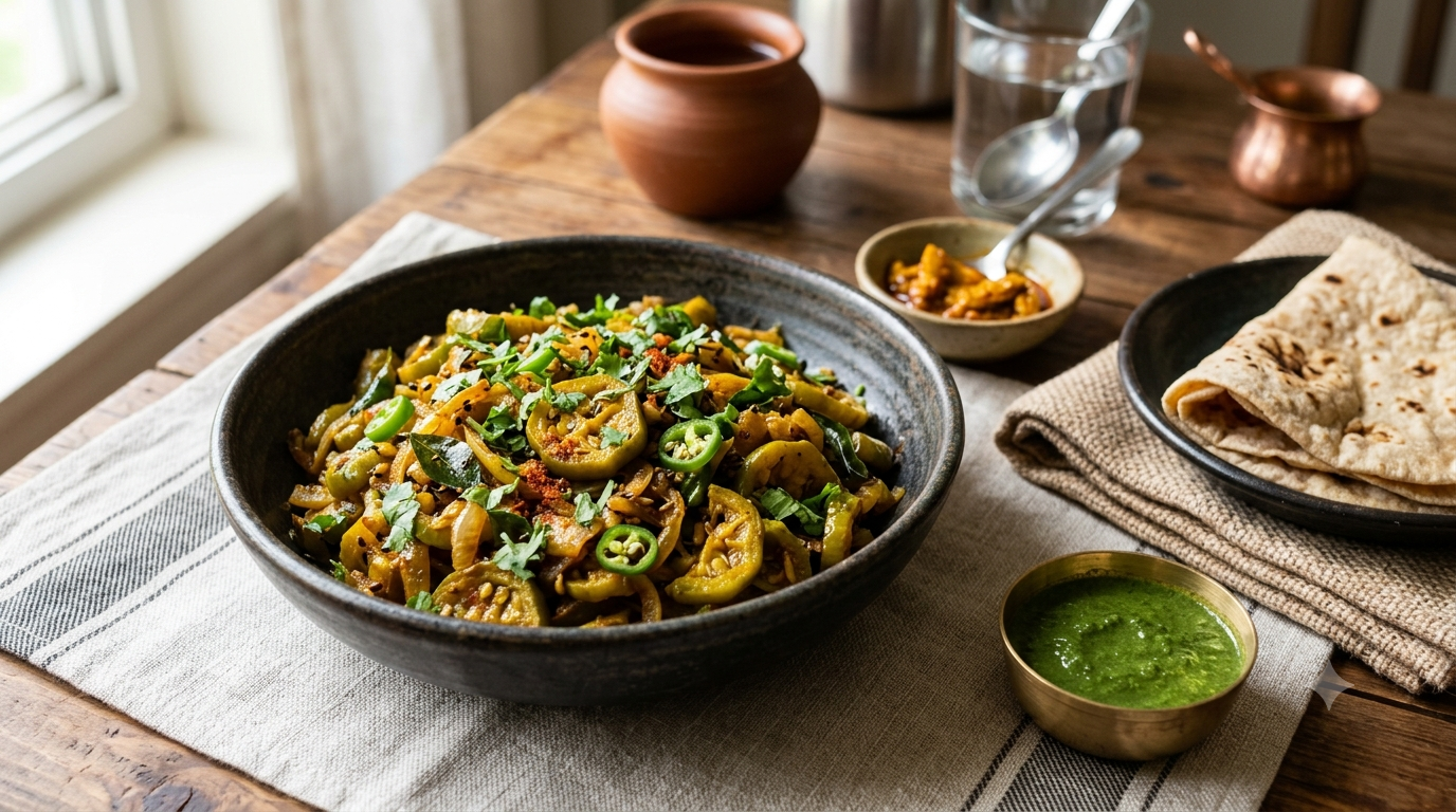 My Family's Favourite Kundru Sabzi That's Crispy, Spicy And Ready In Mins