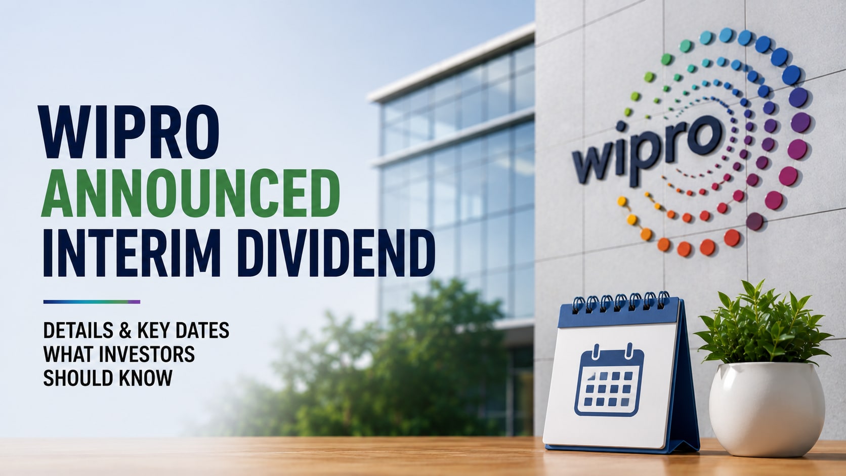 Wipro Declared Interim Dividend: Check Important Dates and Details