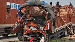 Maharashtra Family Burnt Alive After Truck Overturns, Collides With Car