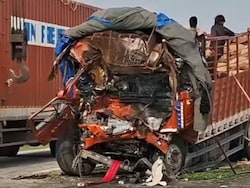 Maharashtra Family Burnt Alive After Truck Overturns, Collides With Car