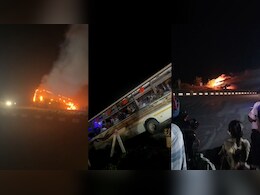 MP में ग्रामीणों ने BJP विधायक की बस फूंकी, उज्जैन-इंदौर हाईवे पर दो गायों की मौत पर बवाल