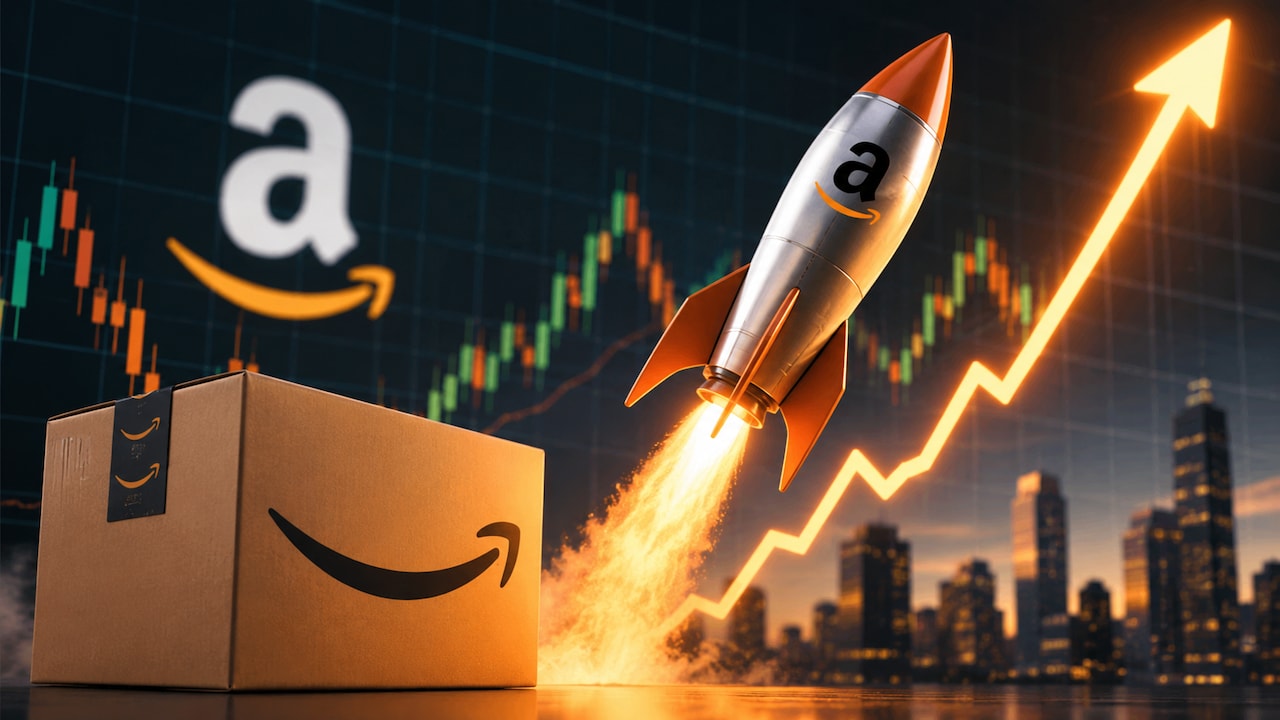 Amazon Shares Rocket 14% As JPMorgan's New Target Price Forecasts Record High Surge