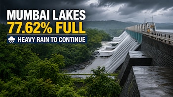 Mumbai Lake Water Levels Cross 75% Capacity; IMD Predicts Heavy Rain Today