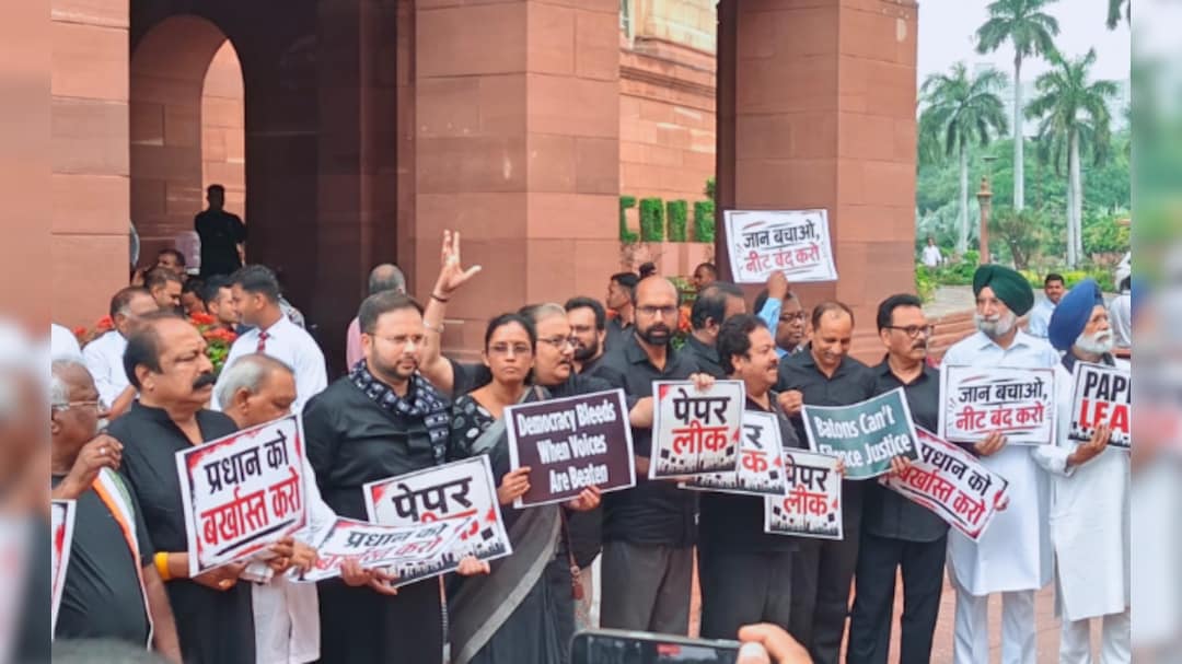 Parliament Monsoon Session Live Updates: Lok Sabha Adjourned Till 12 Noon Amid Opposition Protests