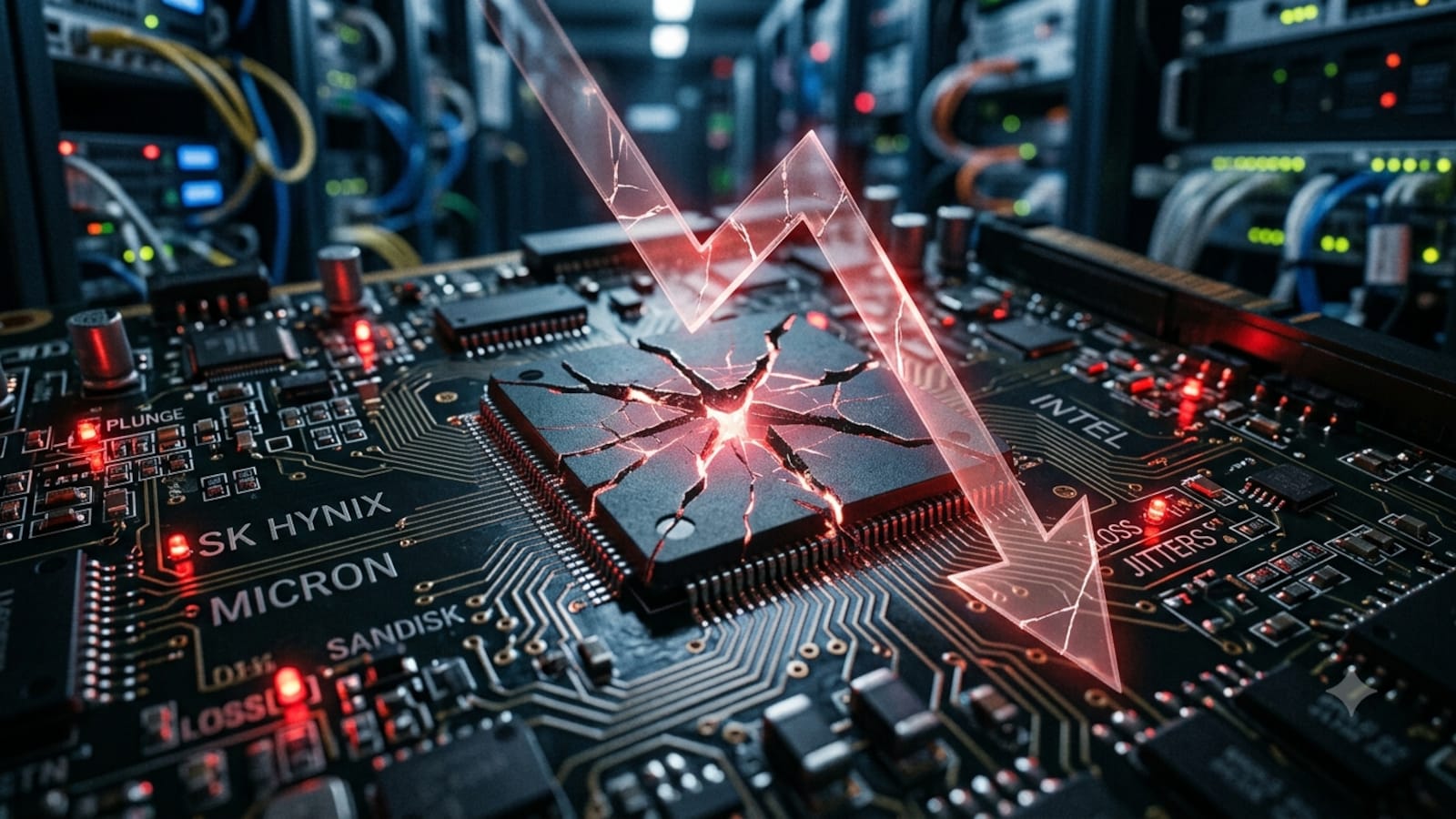 Profit Booking? AMD, Micron, Intel, SK Hynix, Other Chip Stocks Tumble Day After Nvidia-Linked Surge