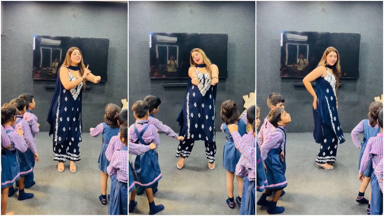 'आज मंगलवार है चूहें को बुखार है' गाने पर डांस करके बच्चों को पढ़ाती है यह टीचर, करोड़ों लोग देखते हैं वीडियो
