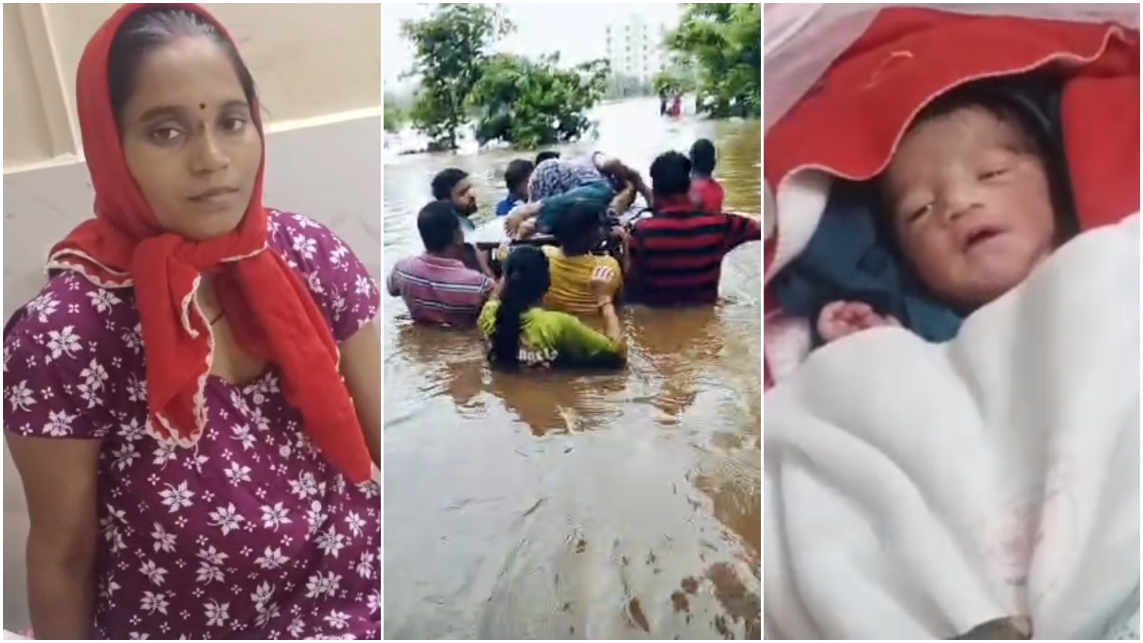 Palghar Flood: बाढ़ में फंसी गर्भवती के लिए घर के दरवाजे को बनाया स्ट्रेचर, अस्पताल पहुंचते ही गूंजी किलकारी; दिल खुश कर देगा ये वीडियो