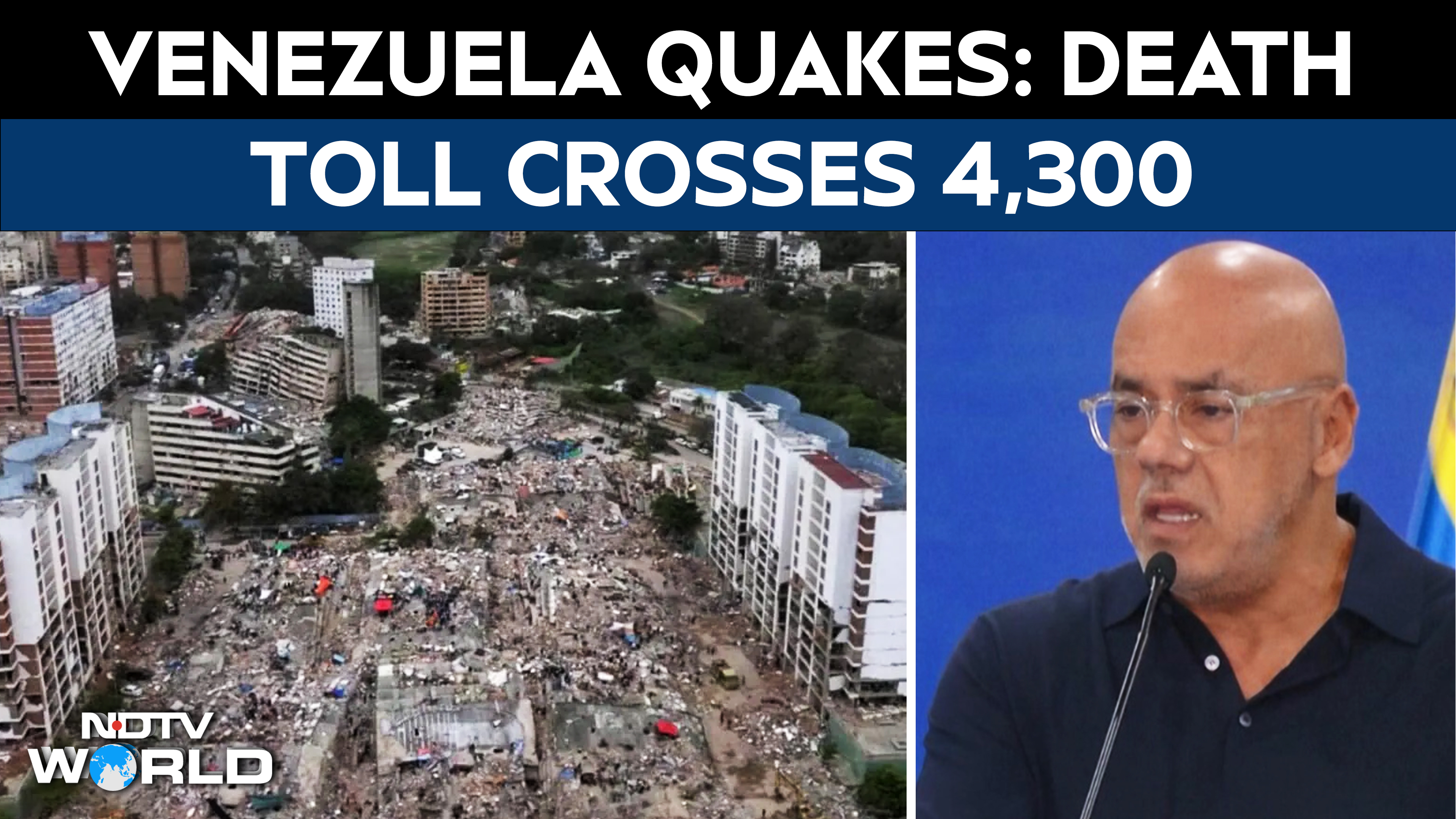 Venezuela Earthquake News | Venezuela Quakes: Death Toll Crosses 4,300; Nearly 17,000 Injured