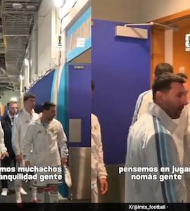 World Cup Final: Tunnel Footage Shows What Lionel Messi Did After Argentinas Dressing Room Drama