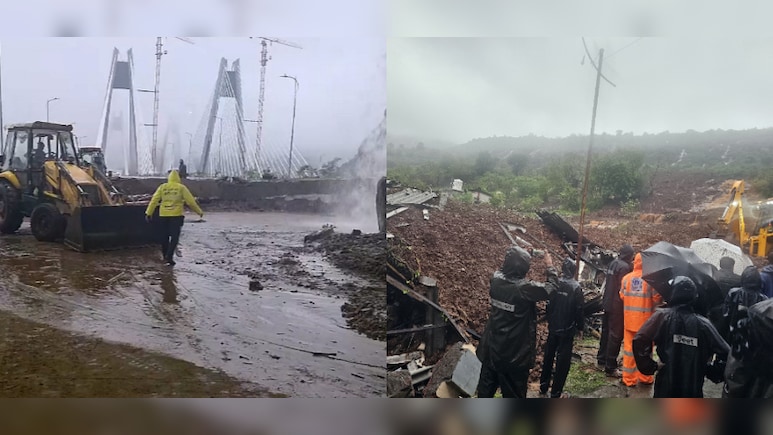 Landslide Buries Houses In Pune, Massive Congestion On Mumbai-Pune Highway