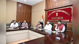 Gujarat Chief Minister Reviews Rain Preparedness, Puts 10 Districts On High Alert