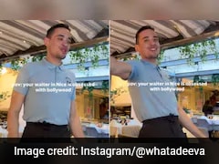 Video Of French Waiter Singing Bollywood Song Wins Hearts: "Obsessed With Him"